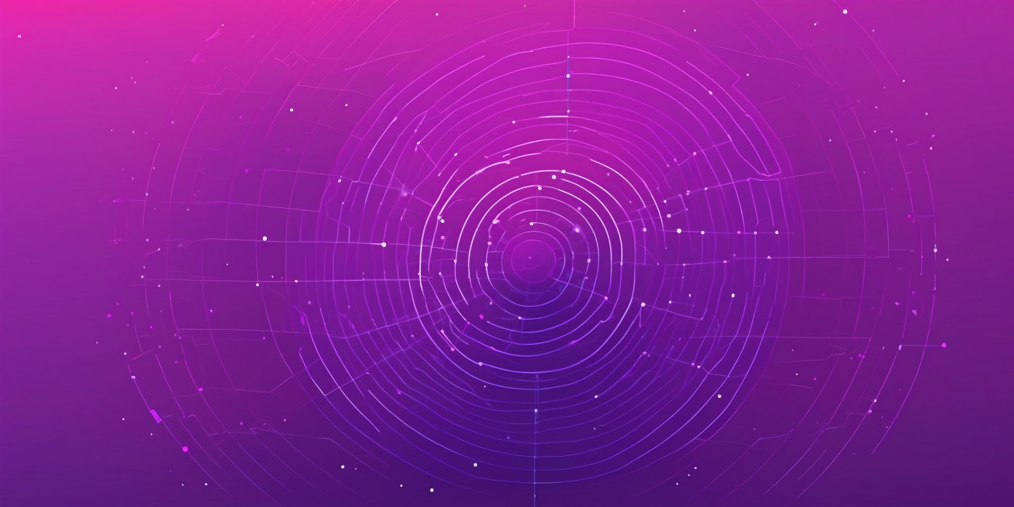 Radar in flat illustration style, colorful purple gradient colors