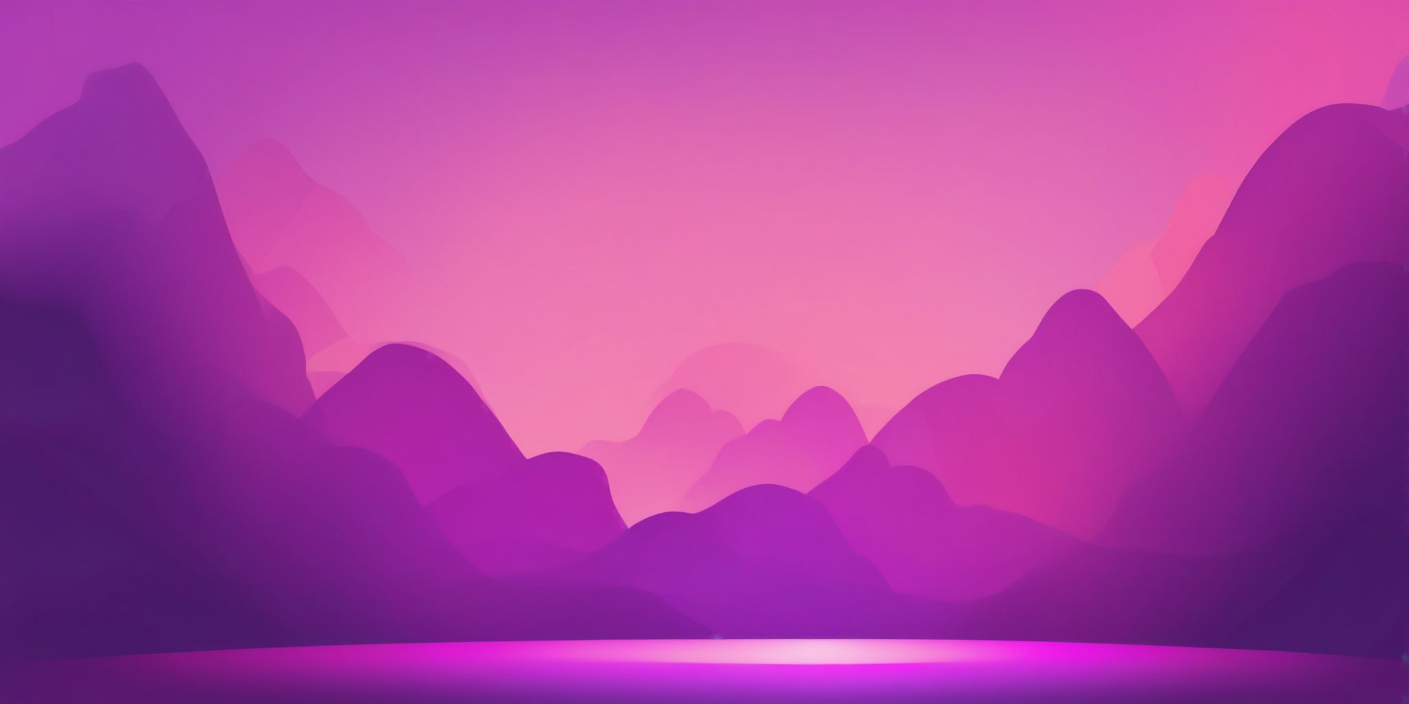 Spotlight in flat illustration style, colorful purple gradient colors