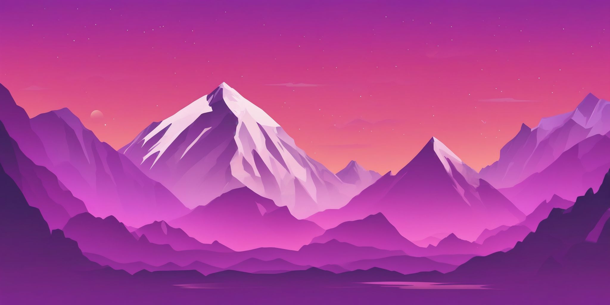 Atlas in flat illustration style, colorful purple gradient colors