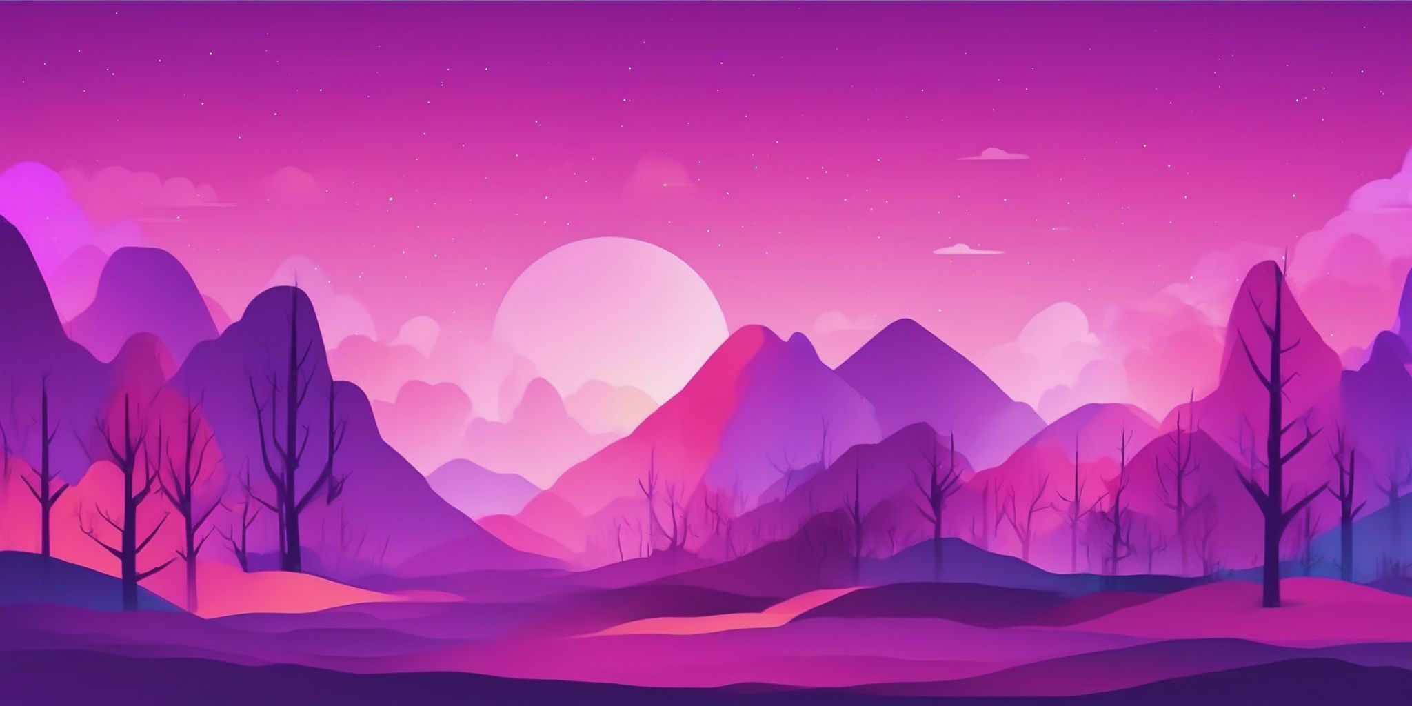 Conversion in flat illustration style, colorful purple gradient colors