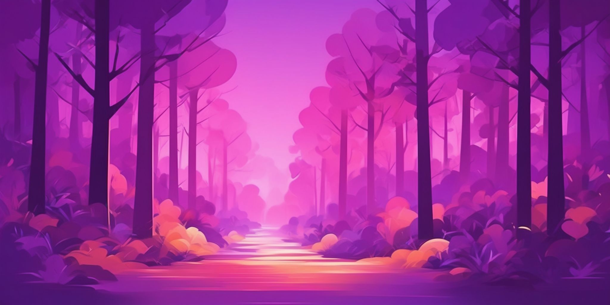 Shortcut in flat illustration style, colorful purple gradient colors