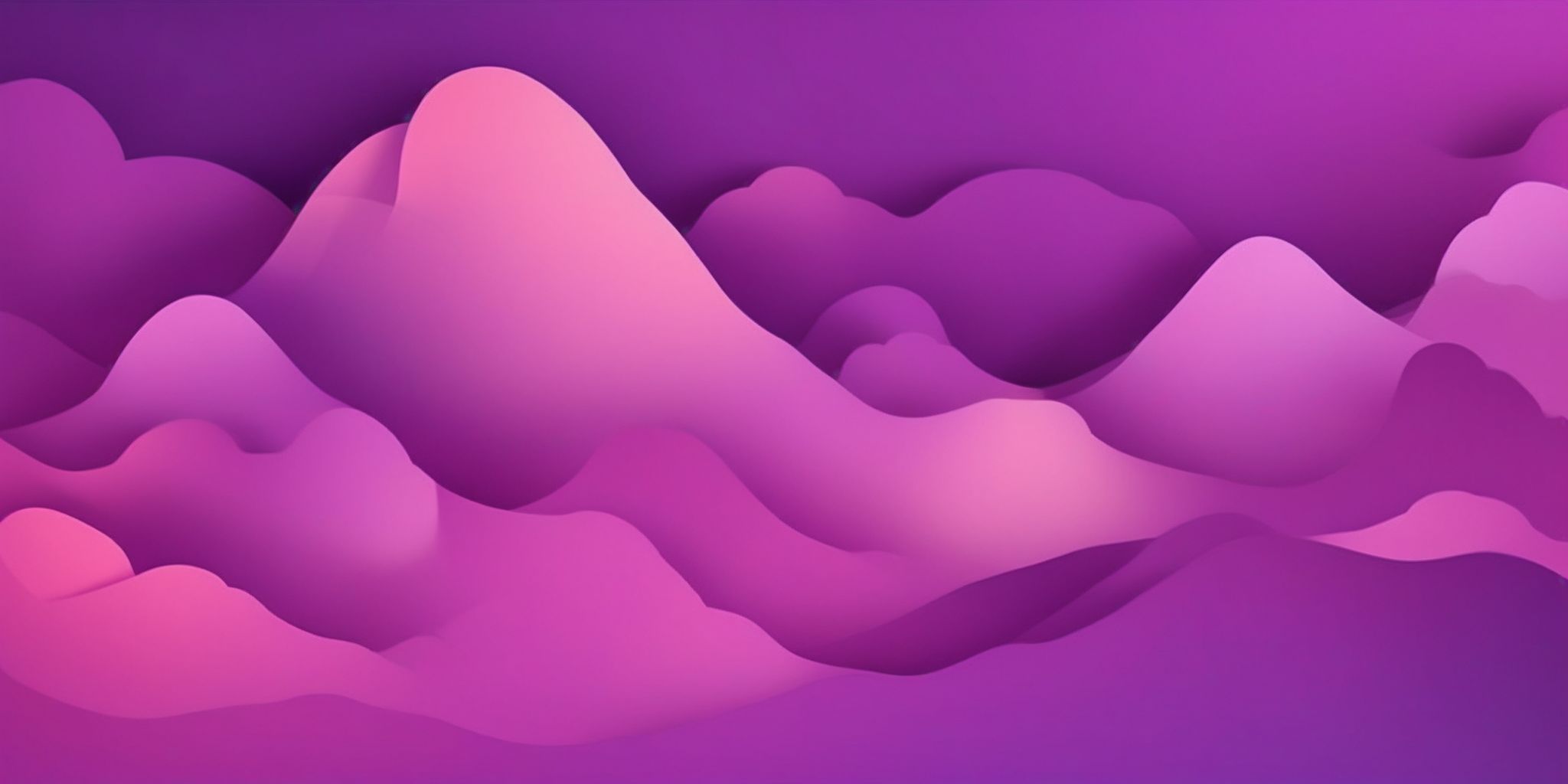 Paper in flat illustration style, colorful purple gradient colors