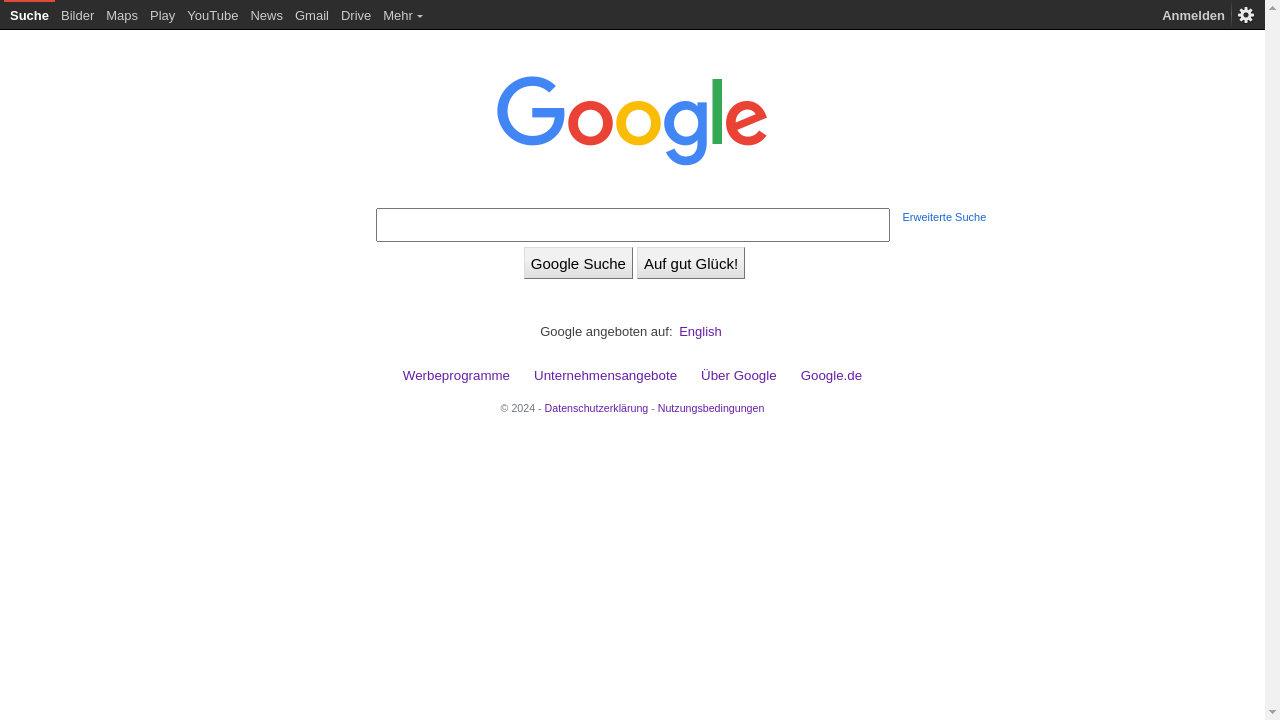 Google website