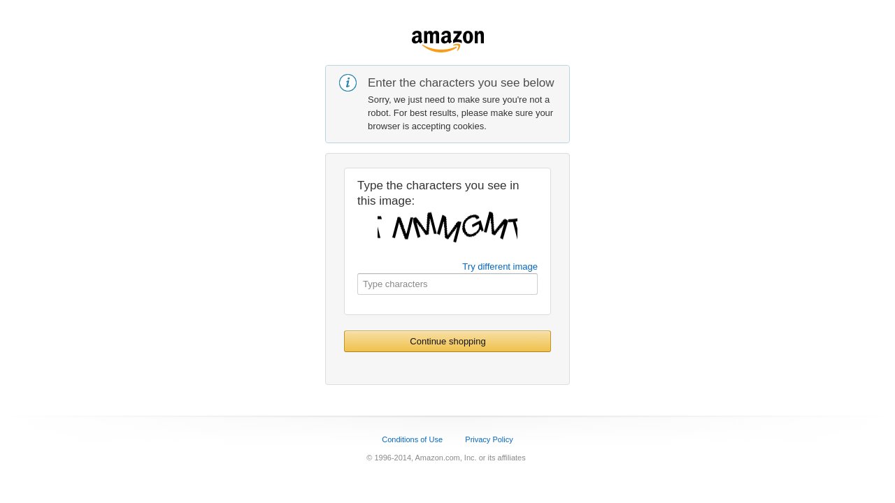 Amazon website