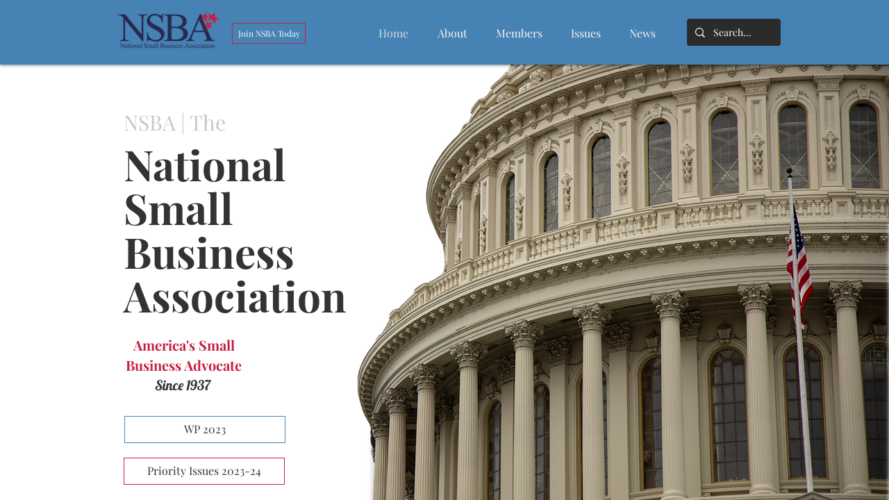 National Small Business Association (NSBA) website